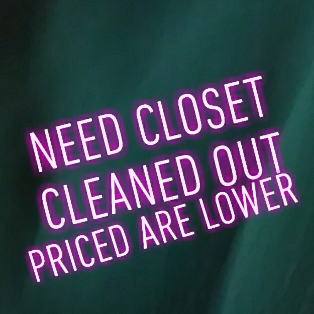 Need to clean my closet out